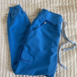 Figs Zamora blue joggers technical collection woman’s size small petite.